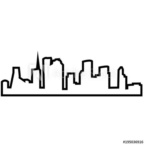 Houston Skyline Silhouette Vector at Vectorified.com | Collection of ...