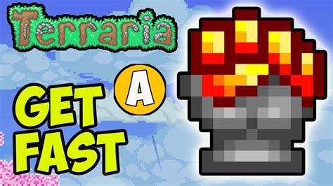 Terraria how to get Fire Gauntlet (EASY) | Terraria 1.4.4.9 Fire Gauntlet - YouTube