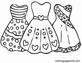 67 coloriages De robes – Gratuits Et Imprimables Pour Enfants Adultes sketch template