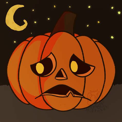 Sad Jack-o-lantern by Smallmistakes on DeviantArt