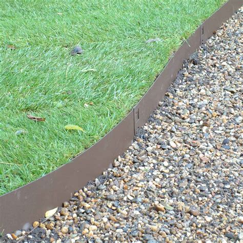 Everedge Brown Flexible Steel Lawn Edging#brown #edging #everedge # ...