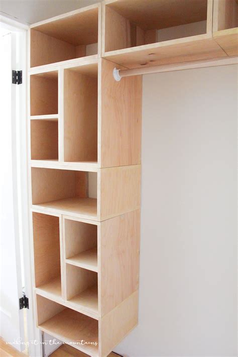 DIY Custom Closet Organizer: The Brilliant Box System - Making it in the Mountains