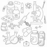 Medical Set  Coloring Pages Mimi Panda sketch template