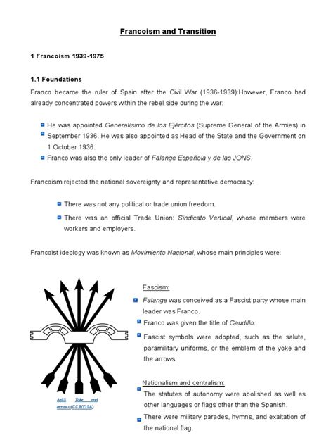 Unit 13 Francoism and Transition | PDF | Francoist Spain | Francisco Franco