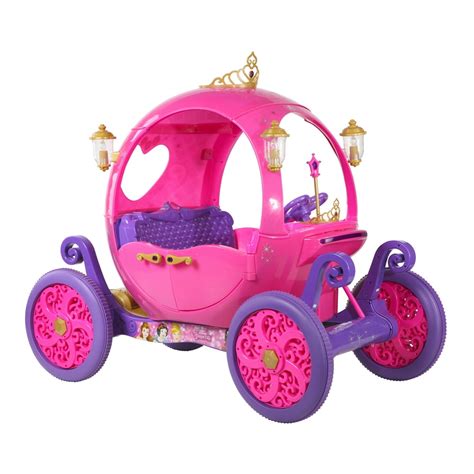 cinderella carriage car for kids Carriage cinderella wedding car glass venues princess ride pink ...