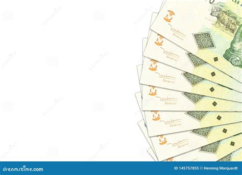 Some 10 South African Rand Banknotes with Copyspace Stock Image - Image ...