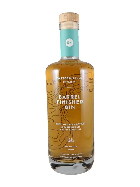 Eastern Kille Distillery (formerly Gray Skies) Barrel Finished Gin ...