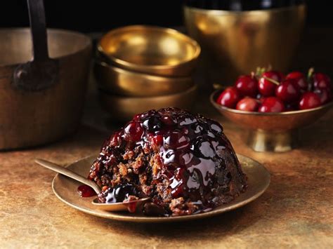 Traditional Irish Christmas pudding with brandy butter recipe | Irish christmas pudding recipe ...