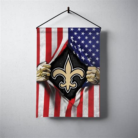 New Orleans Saints Flag New Orleans Saints NFL Flag New | Etsy