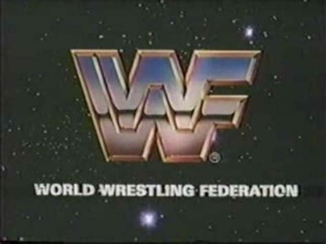 WF(world wrestling federation) now known as WWE | Wwf, Wwf logo, Wwe ...