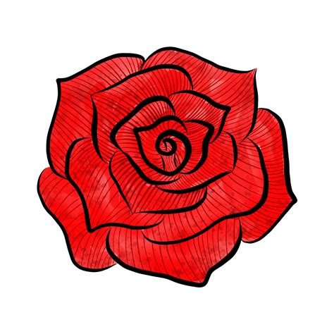 Pin de Simone Azeredo em Pngtree imagens | Desenho de rosas vermelhas, Desenhos rosas, Esboço de ...