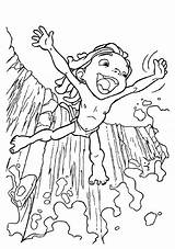 Young Tarzan  Coloring Pages sketch template