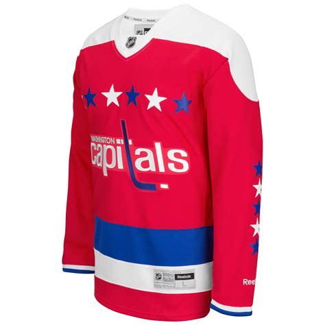 Washington Capitals Reebok Premier Replica Alternate NHL Hockey Jersey - Reebok & CCM | Walmart ...