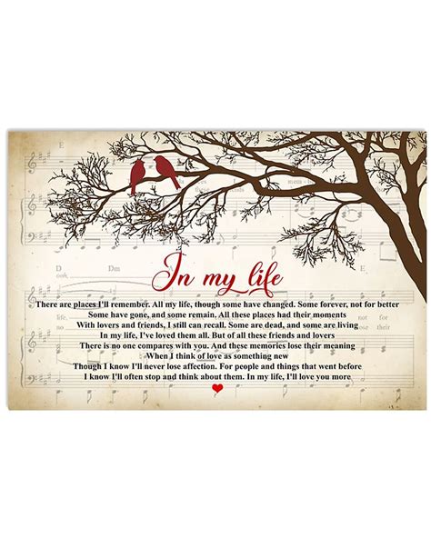 In My Life The Beatles Lyrics | Beatles lyrics, Lyrics, The beatles