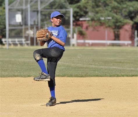 Little League Baseball Pitcher Stock Photo - Image: 15526254