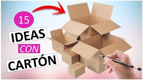 Como Hacer Manualidades De Carton Reciclado