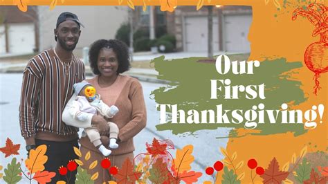 OUR FIRST THANKSGIVING | WENT BLACK FRIDAY SHOPPING! - YouTube