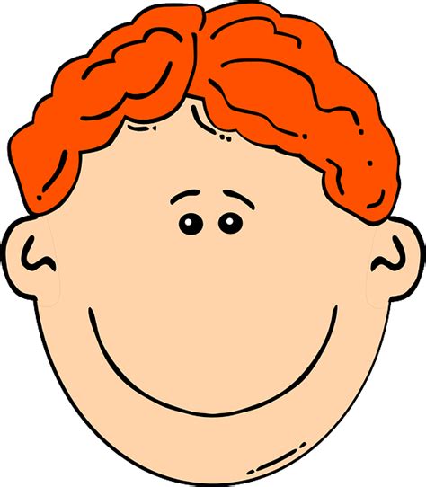 Download Boy, Head, Orange. Royalty-Free Vector Graphic - Pixabay