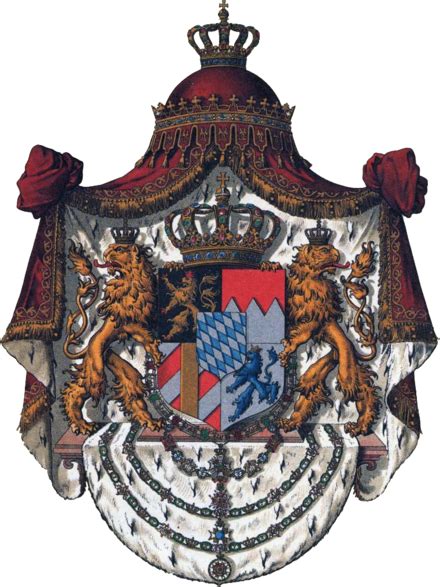 Royal Bavarian coat of arms - House of Wittelsbach | Coat of arms ...