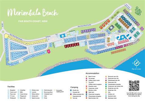 Park Map - NRMA Merimbula Beach Holiday Resort