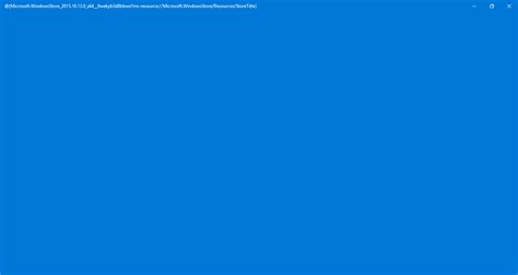 wins 10 store shows the blue blank screen and i cant able to access ...