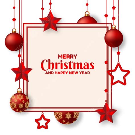 Merry Christmas Greetings With Red Decoration, Christmas, Merry ...