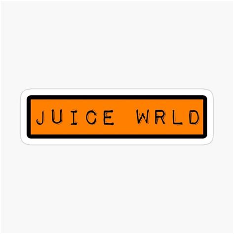 'juice wrld ' Sticker by gracegrady21 in 2021 | Stickers, Juice, Vinyl ...