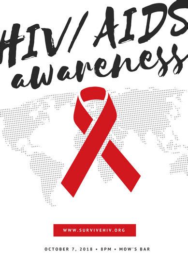 Customize 36+ HIV / AIDS Poster templates online - Canva