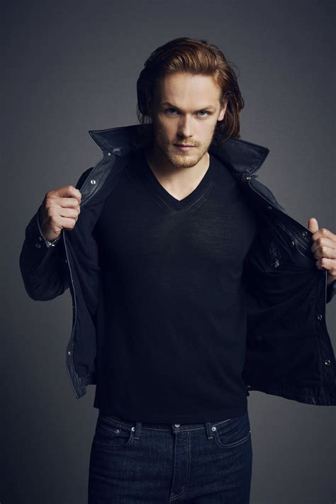 Sam Heughan poses for a portrait at the Getty Images Portrait Studio ...