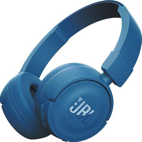 JBL T450BT Wireless On-Ear Headphones (Blue) JBLT450BTBLU B&H