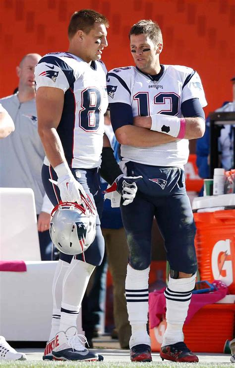 Tom Brady Welcomes Rob Gronkowski Back in Video