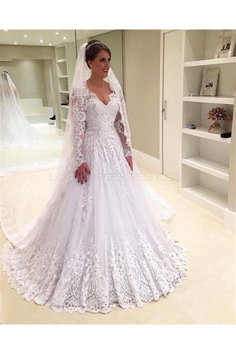 Long Sleeve Lace Wedding Dresses Top 10 long sleeve lace wedding dresses - Find the Perfect ...