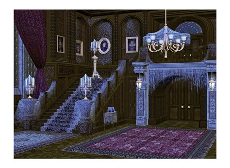 The Haunted Mansion Movie House Interior