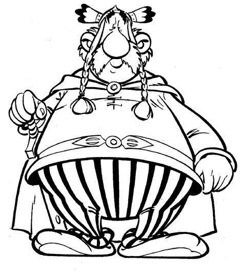 Asterix and obelix Coloring Pages - Coloringpages1001.com