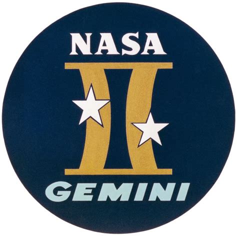 Gemini program patch | My Love Affair With NASA | Pinterest | Gemini ...