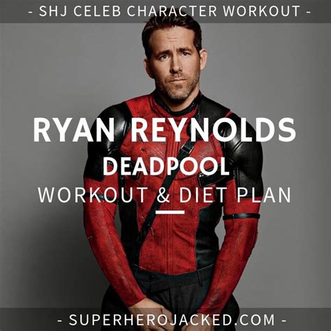 Ryan Reynolds Workout Routine and Diet : Train like Deadpool | Ryan reynolds deadpool workout ...