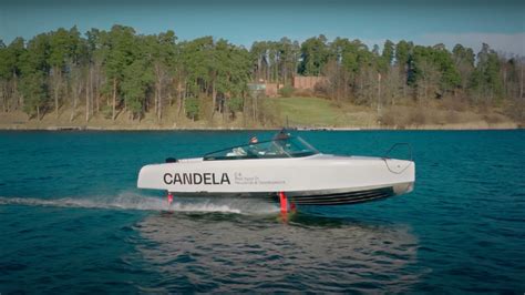 Candela Electric boat: Candela's electric hydrofoil speed boat successfully completes its maiden ...