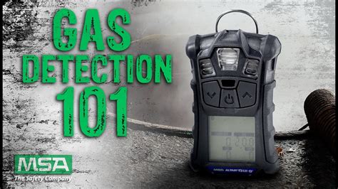 Gas Detection 101: MSA Safety Gas Detectors - YouTube