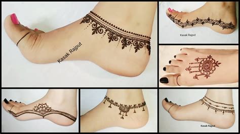 Foot Mehndi Design Simple And Easy Photo ~ Bridal Foot Mehndi Design 2020 Latest Simple Mehndi ...