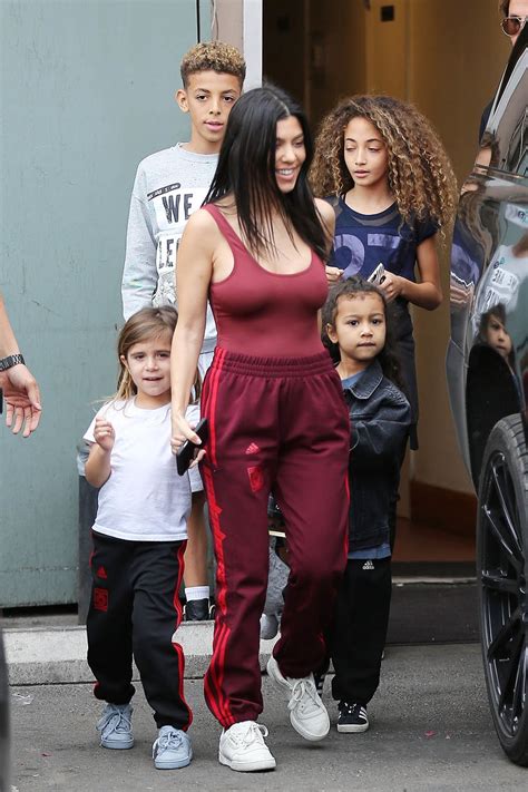 Kourtney Kardashian babysits her niece North West and Scottie and Larsa Pippen’s kids | Sandra Rose