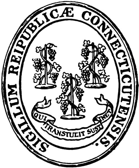 Seal of Connecticut | ClipArt ETC