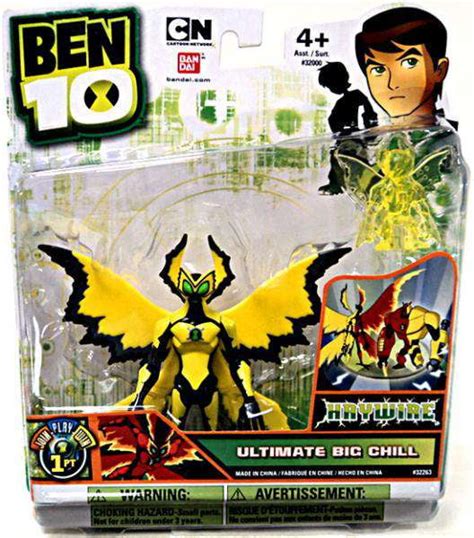 Ben 10 Ultimate Alien Big Chill Action Figure (Ultimate, Haywire, No ...