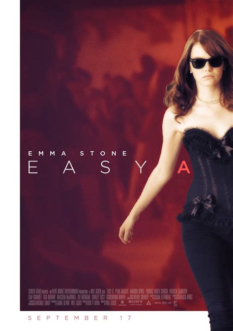 Easy A (2010) - Posters — The Movie Database (TMDB)