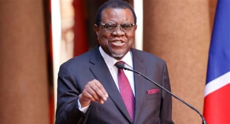 Namibia's President Hage Geingob dies in hospital