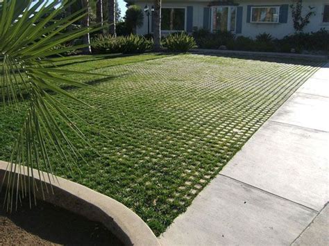 Drivable Grass Concrete Paving System | Grass pavers, Grass driveway ...