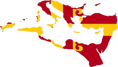 Flag map of the Byzantine Empire by DungDungMarbleRacing on DeviantArt