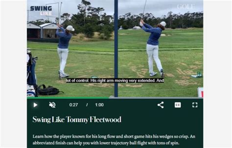 Tommy Fleetwood uses this drill to get his swing in sync - SOCAL Golfer