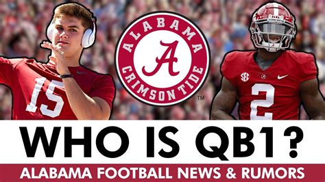 Alabama Football Rumors On 2023 Spring Practice, Starting QB Battle ...