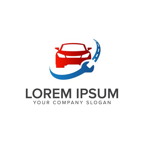 automotive repair logo design concept template 611218 Vector Art at ...