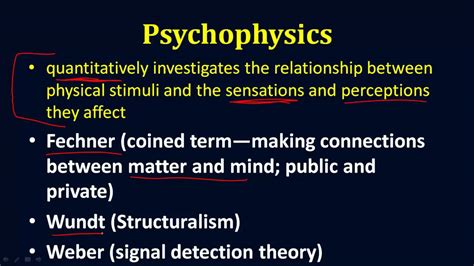 Psychophysics - YouTube